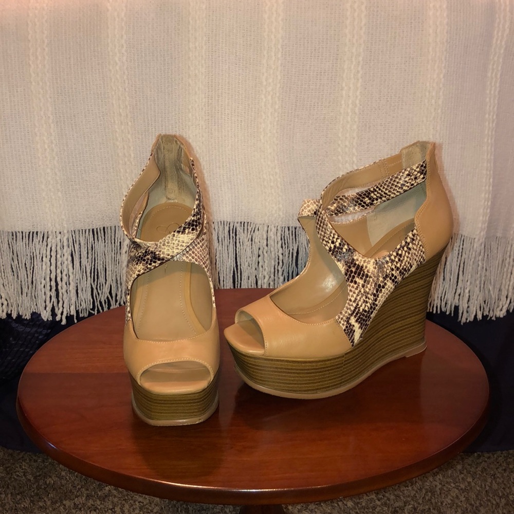Jessica Simpson wedge sandals